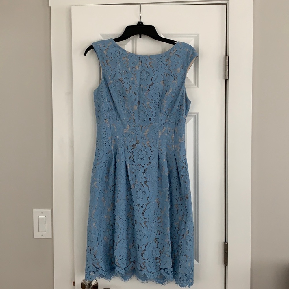 Vine Camuto Blue Lace Dress